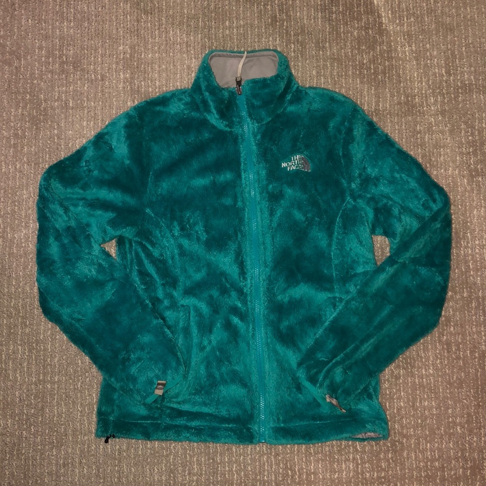 The North Face women’s furry fleece jacket
